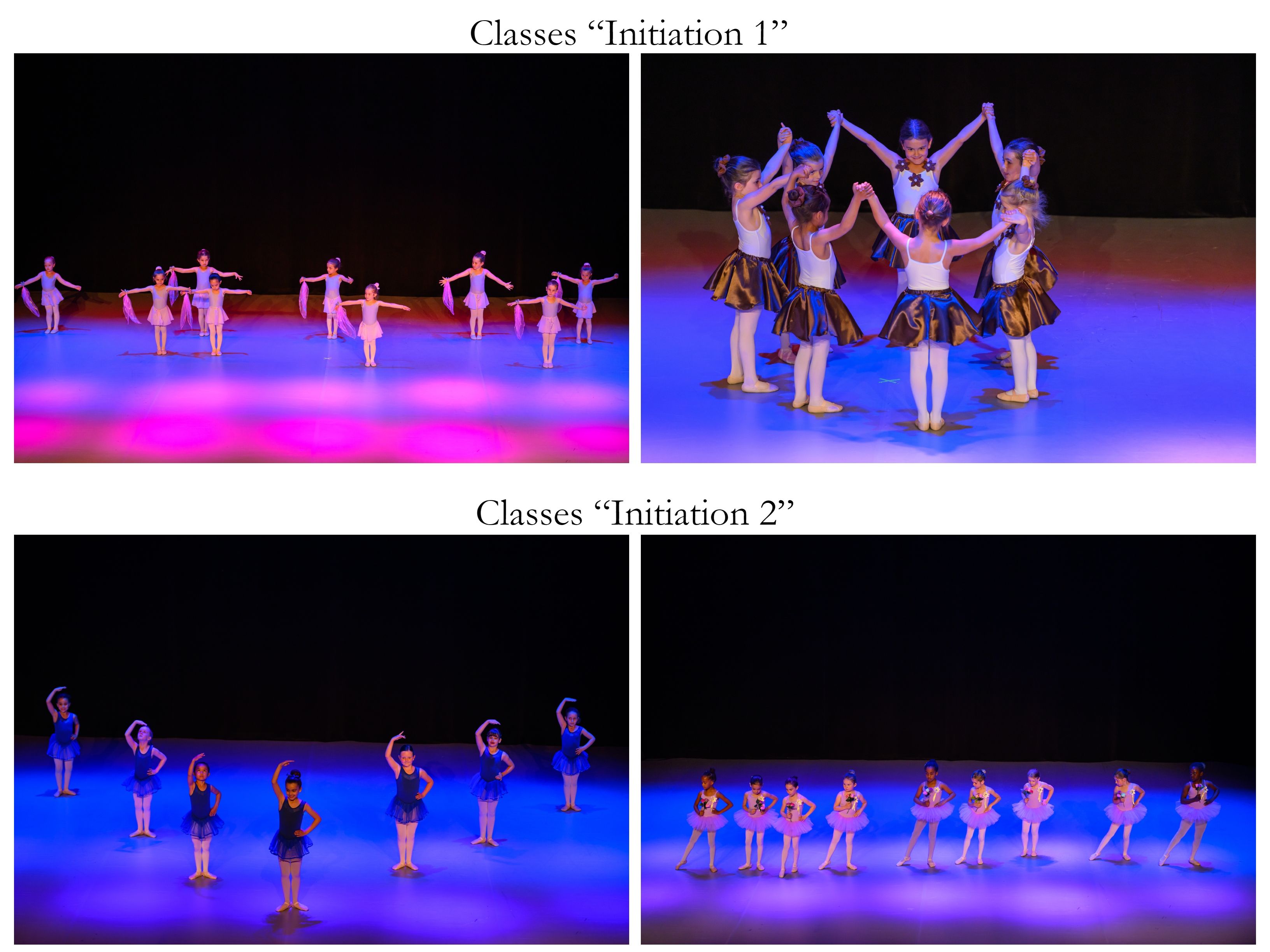 Classes d'initiation — spectacle 2025