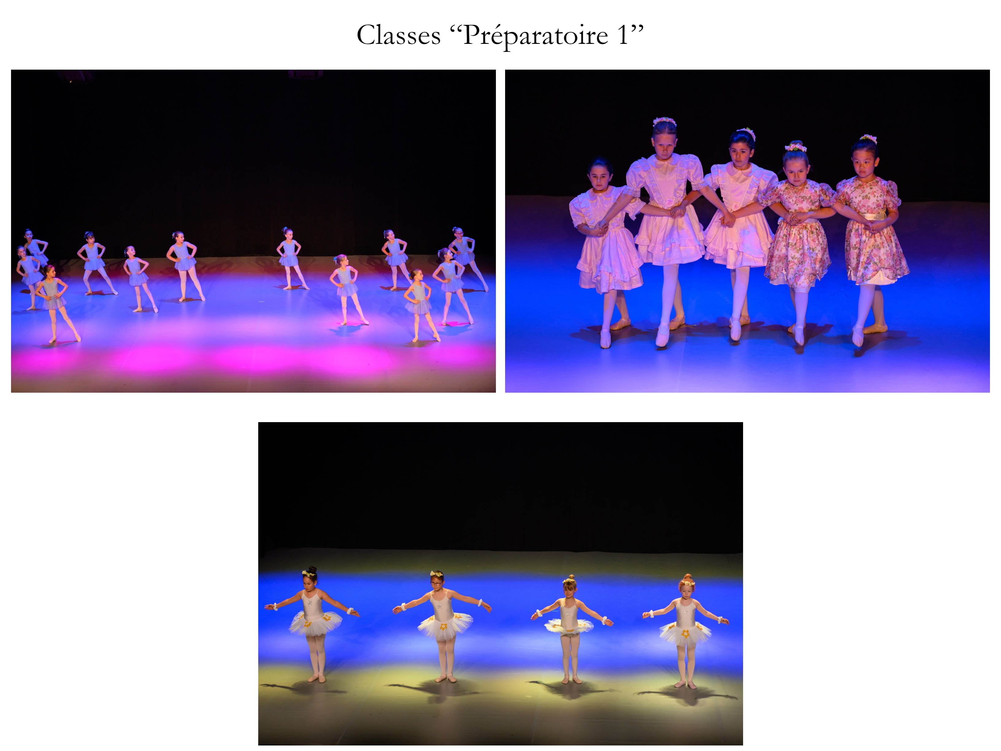 Classe préparatoire 1 — spectacle 2025