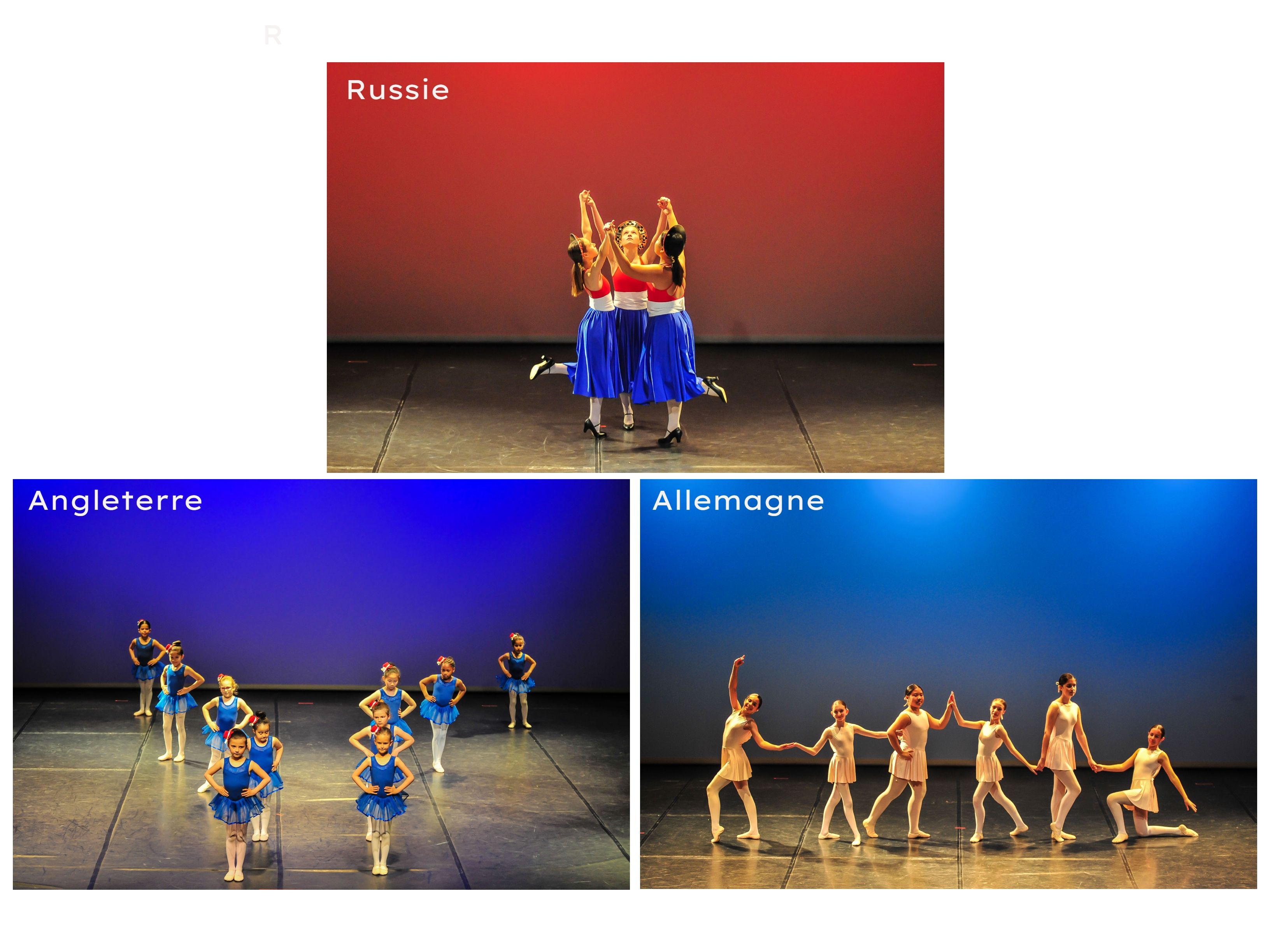 Russie, Angleterre et Allemagne — spectacle 2019