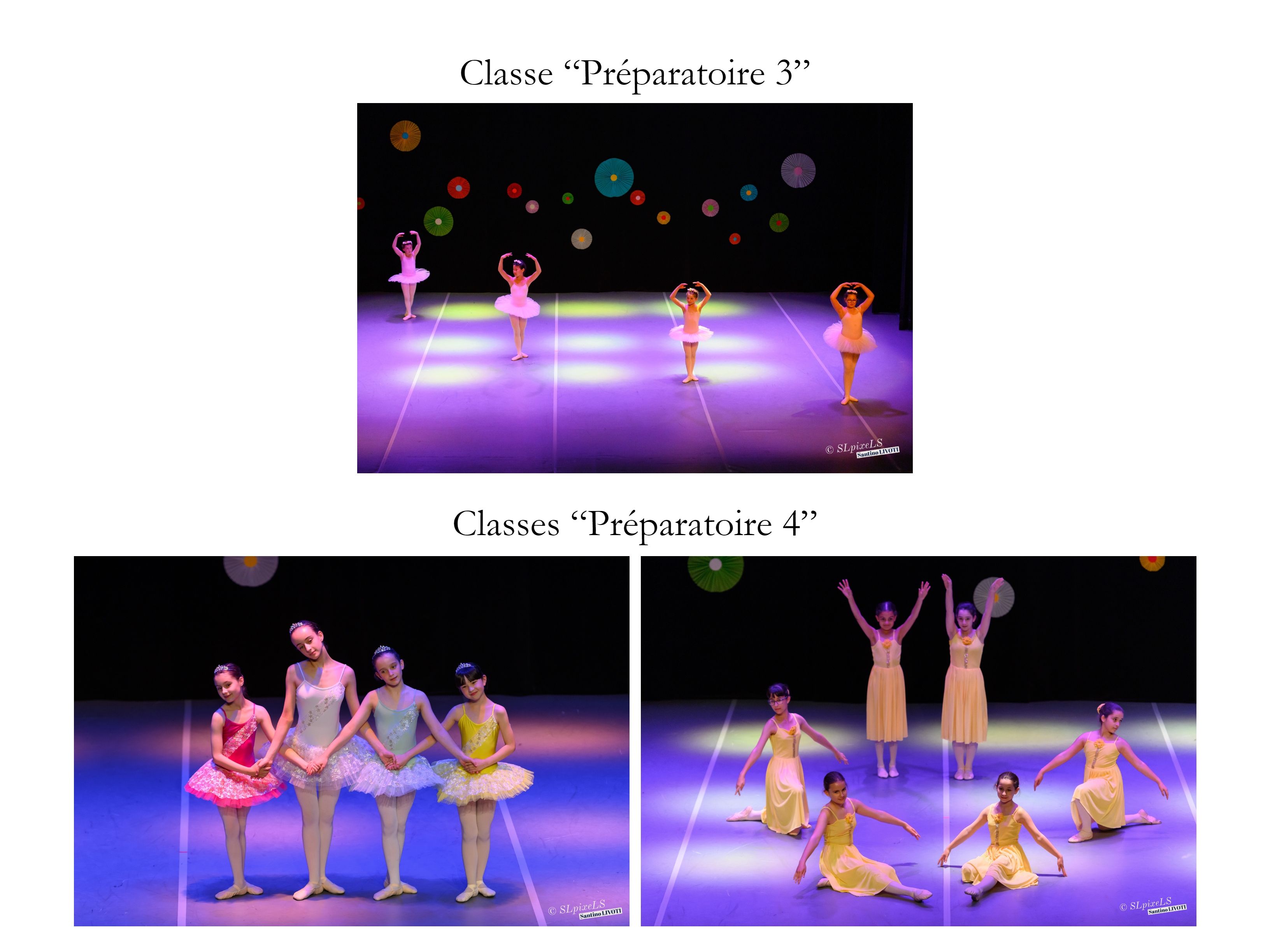 Classes préparatoire 3 et 4 — spectacle 2023