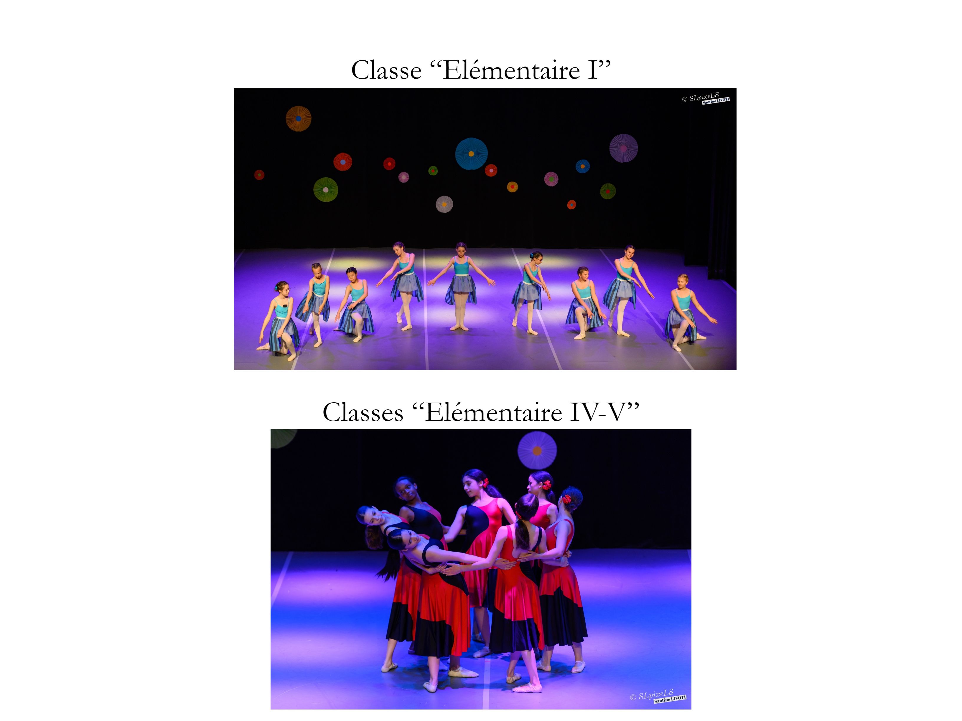 Classes élémentaire — spectacle 2023