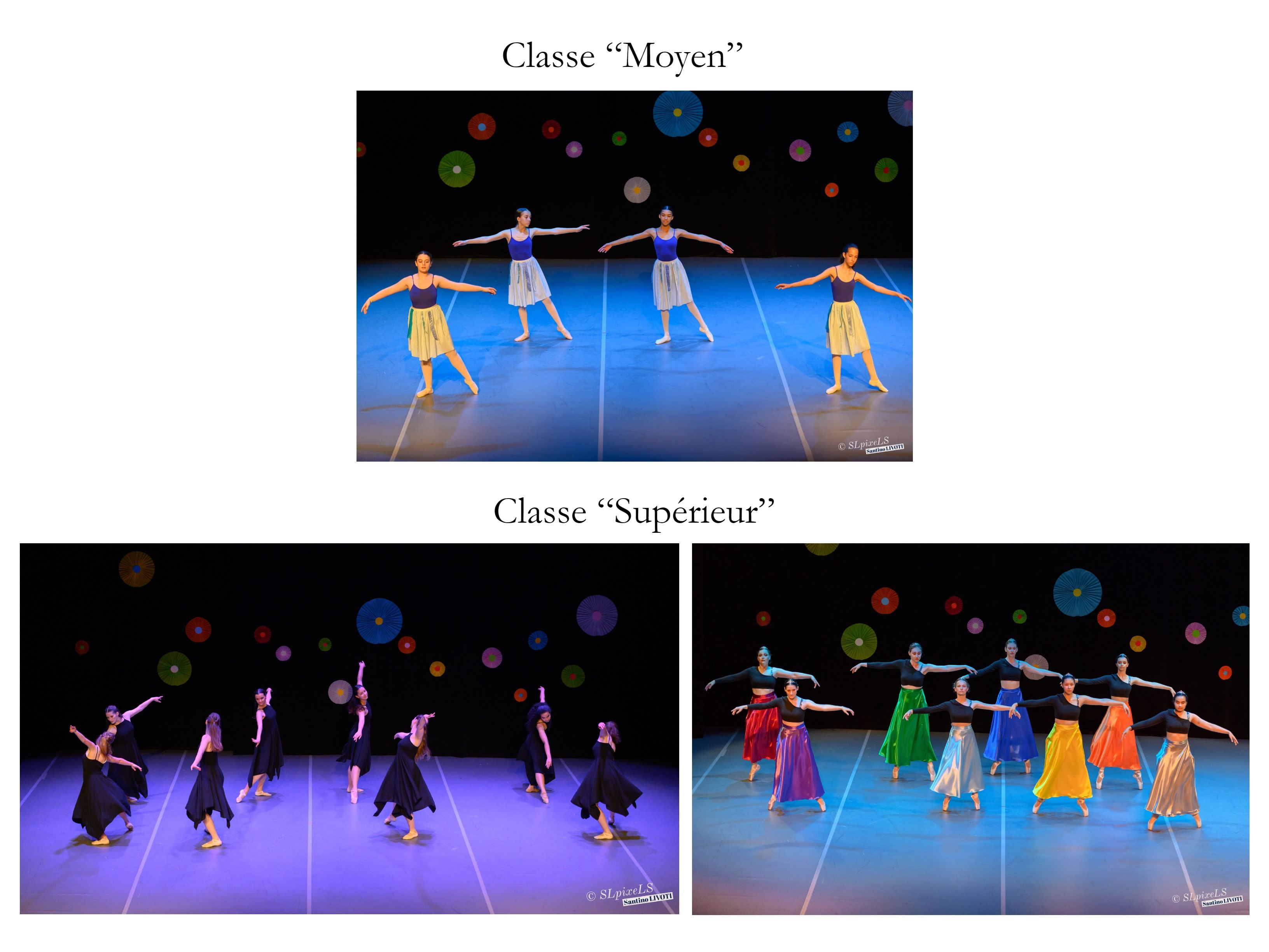 Classes avancé et supérieur — spectacle 2023